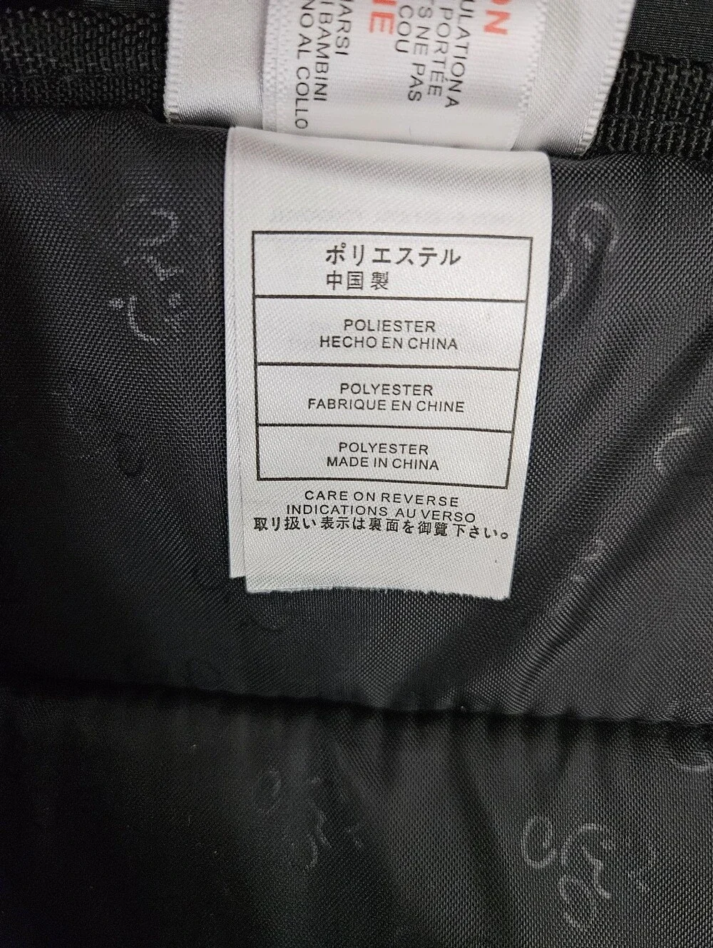 Walt Disney World Parks Backpack Black Rainbow Mickey Mouse Print Travel Bag Zip - Picture 6 of 7